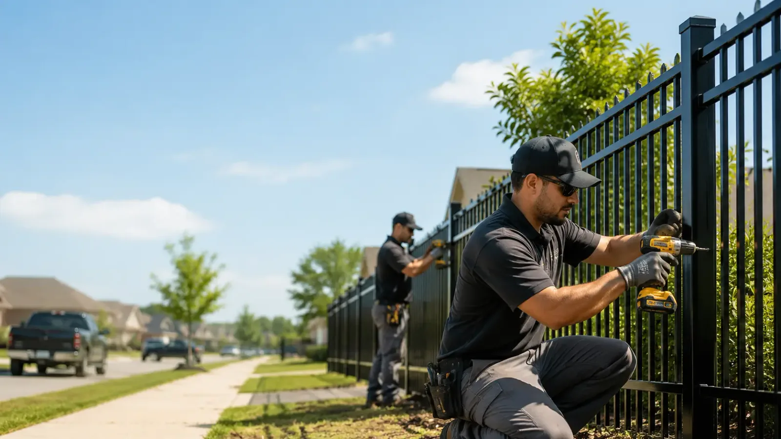 Metal Fence Installation in Germansville, PA